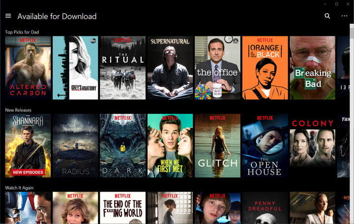 Các tính năng tìm kiếm phim trên Netflix